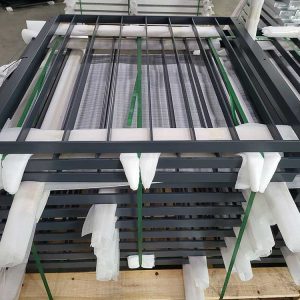 Plastificiranje siva ograda